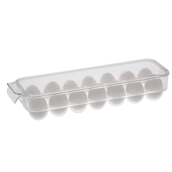 ORGANIZADOR HUEVOS DIAMOND CRISTAL TRANSPARENTE