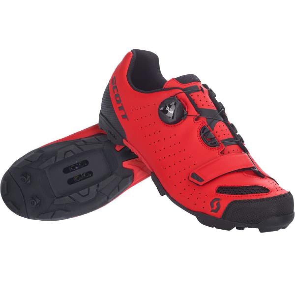 Zapatillas Scott Mtb Comp Boa - Rojo 