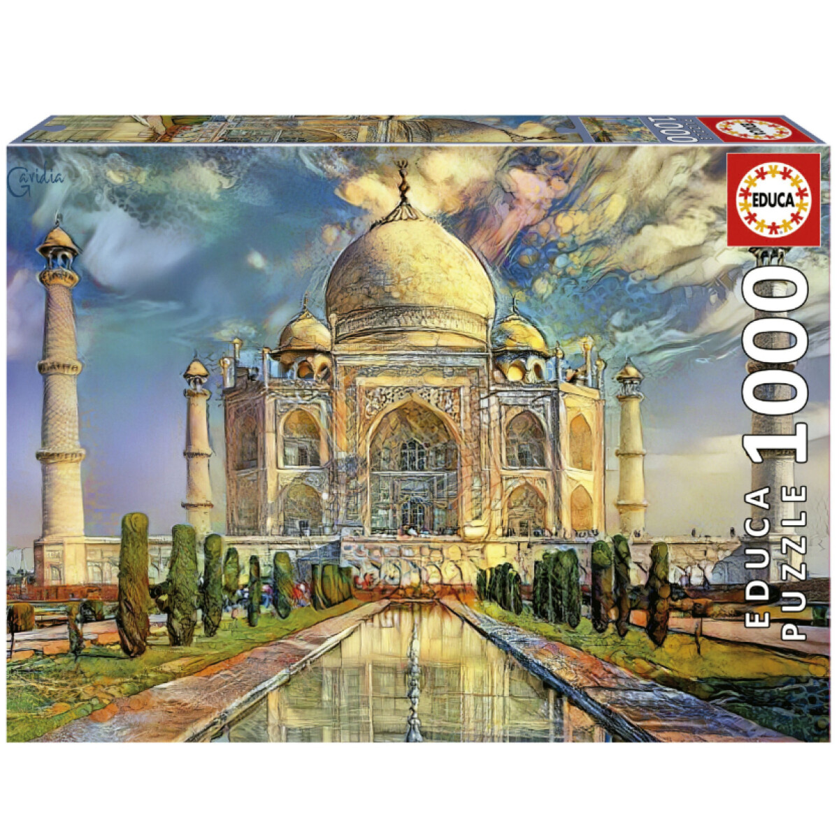 Rompecabeza Puzzle Educa Taj Mahal India 1000 Piezas 