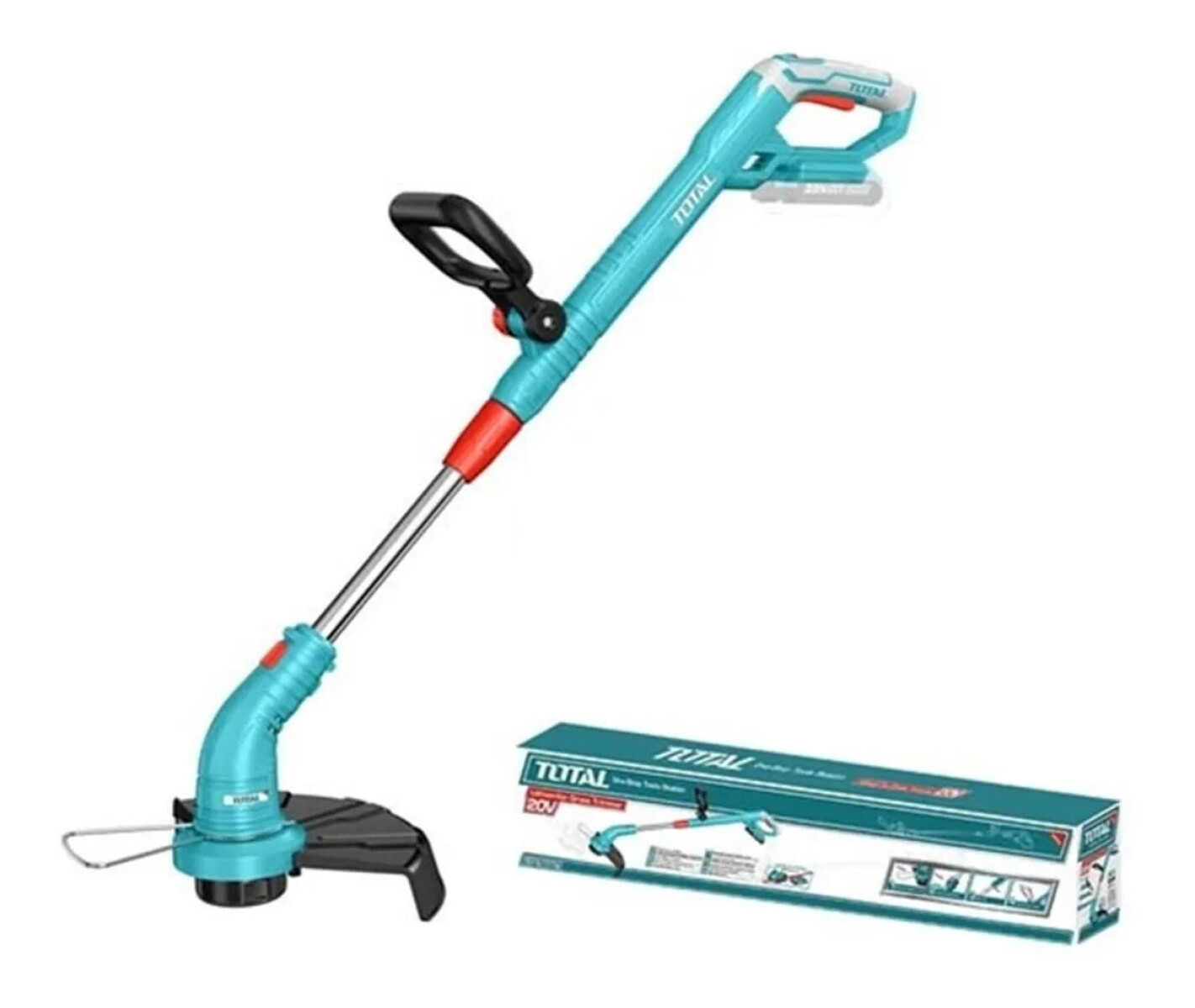 Bordeadora Inalámbrica a Batería Total 20V con Batería y Cargador 