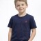 Remera Básica de Niños azul