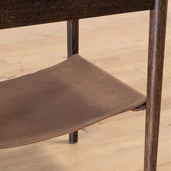 MESA DE NOCHE CANVAS Marrón - UNICO