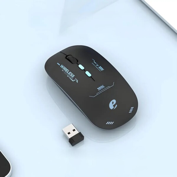 Mouse Inalámbrico Bluetooth Acer Slim Ergonomico 1600 DPI Variante Color Negro