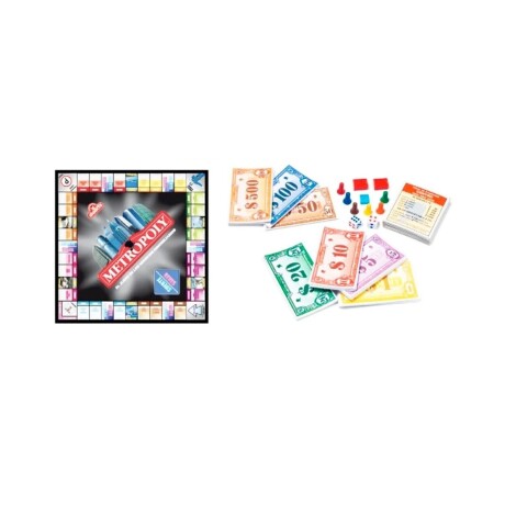 Juego de mesa Metropoly Didacta Juego de mesa Metropoly Didacta