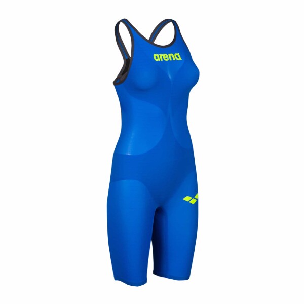 Malla De Competicion Para Mujer Arena Powerskin Carbon Air2 Open Back Azul