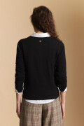 CARDIGAN ALBA Negro