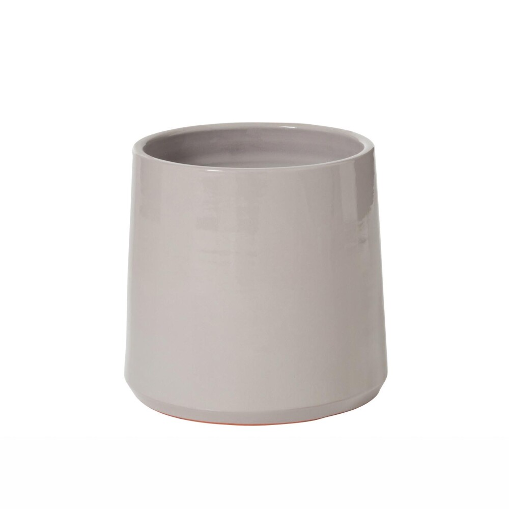 MACETA CERAMICA GRIS RENN