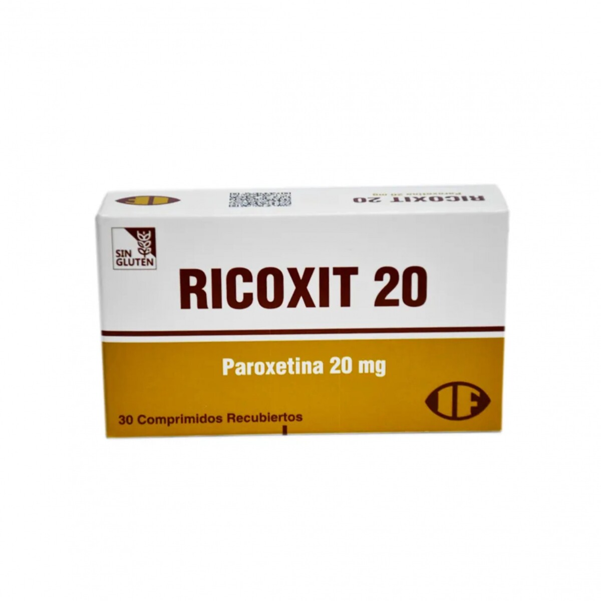 RICOXIT 20 COMPRIMIDOS RECUBIERTOS X 30 