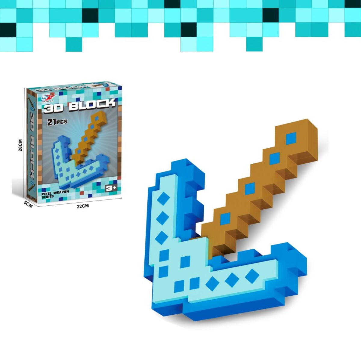 Juego de construccion 3d para armar - pico SY1092 