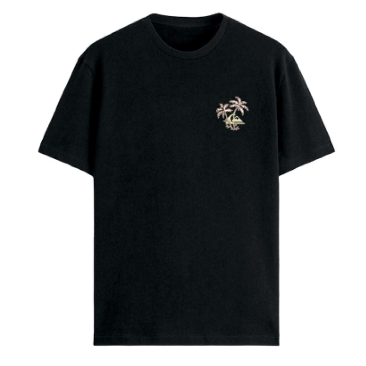 Remera Quiksilver Evo Learning From Nature - Negro 