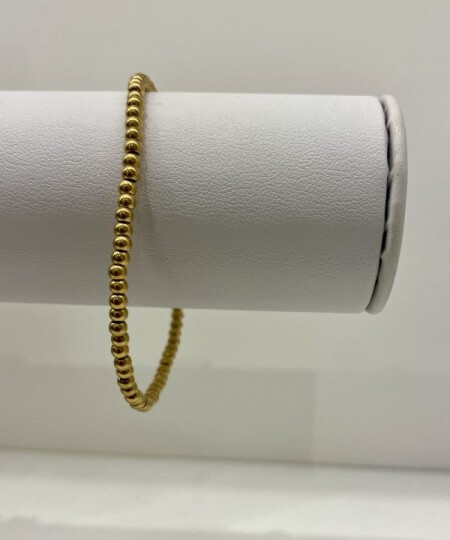 PULSERA FRAN 3MM GOLD