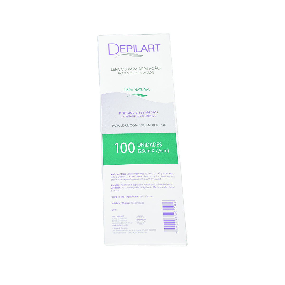 Papel para depilación Depilart x 100 unidades 