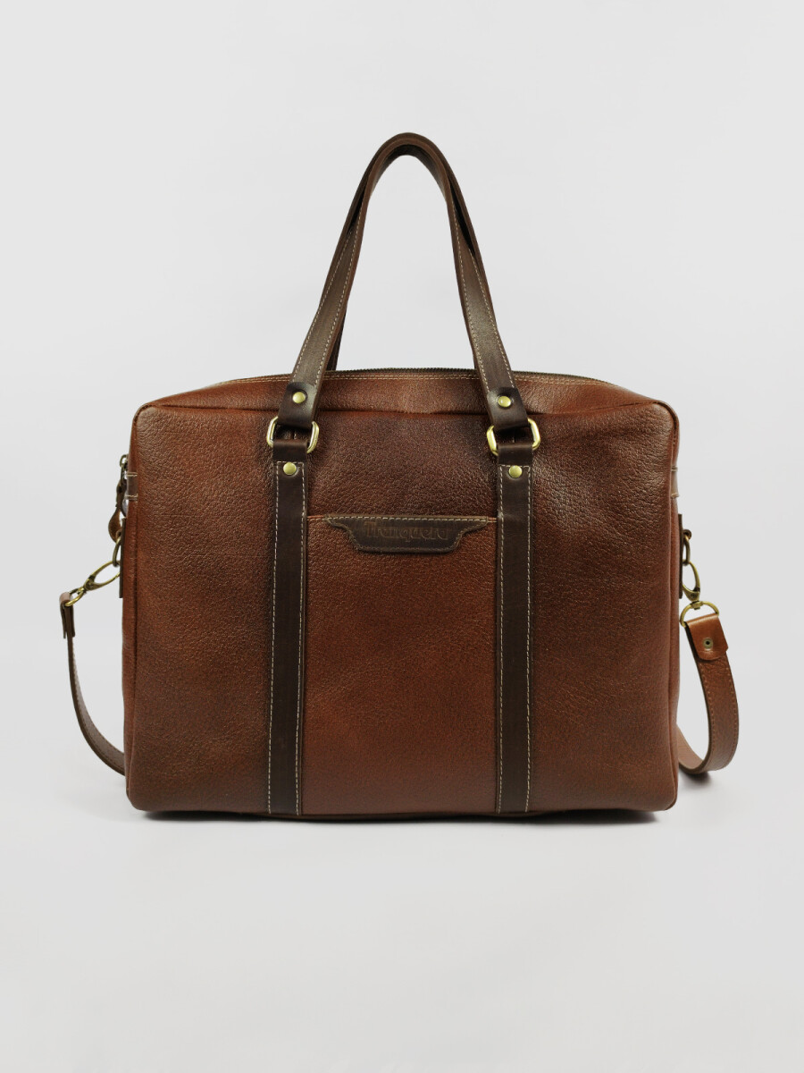 Maletin Morral para Laptop - Marrón 