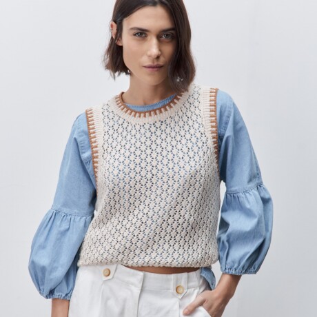 SHORT SOLI Blanco