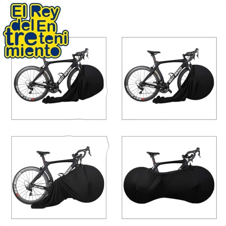 Funda Cubre Bicicleta Elástica Anti Polvo 160 X 55cm Paisaje