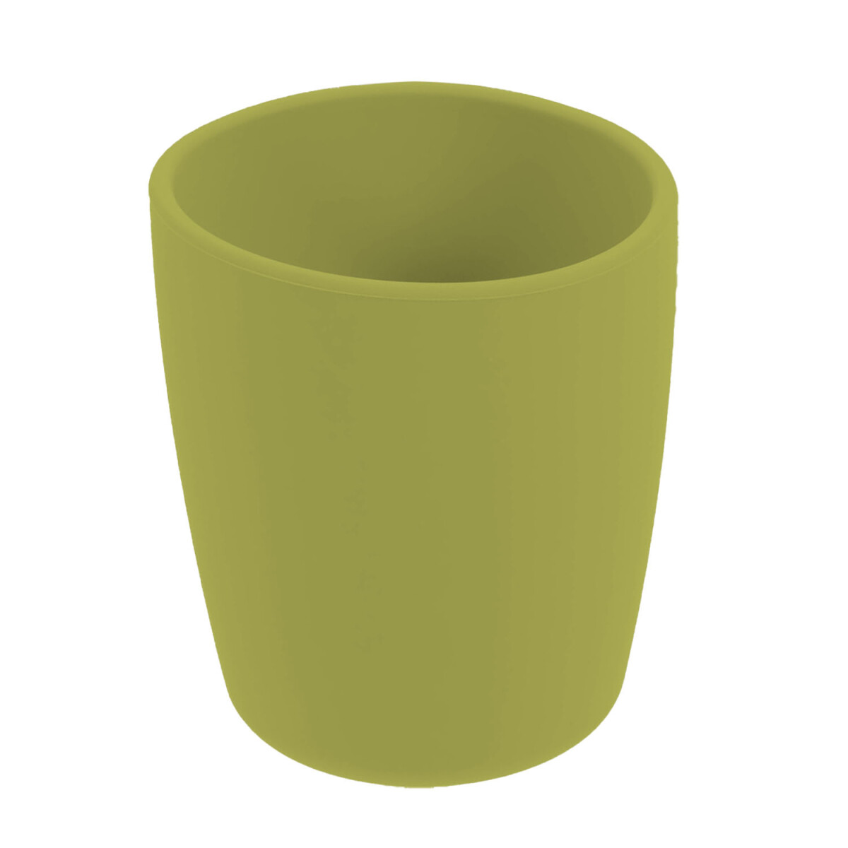Vaso de Entrenamiento Irrompible p/ Bebés Niños en Silicona - Verde 