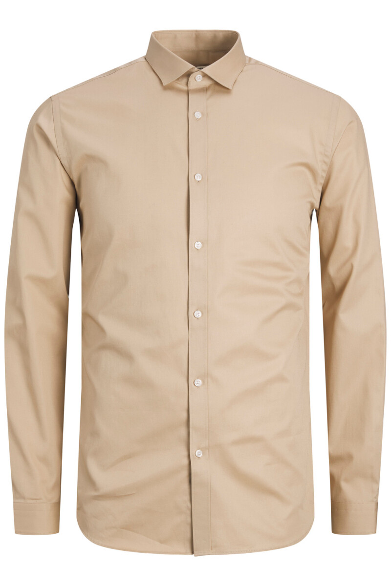 CAMISA CARDIFF LIGERA White Pepper