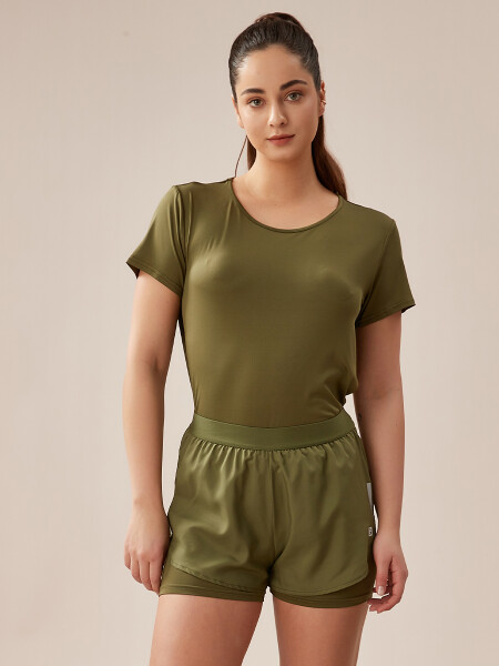 SHORT SWITZER VERDE MILI