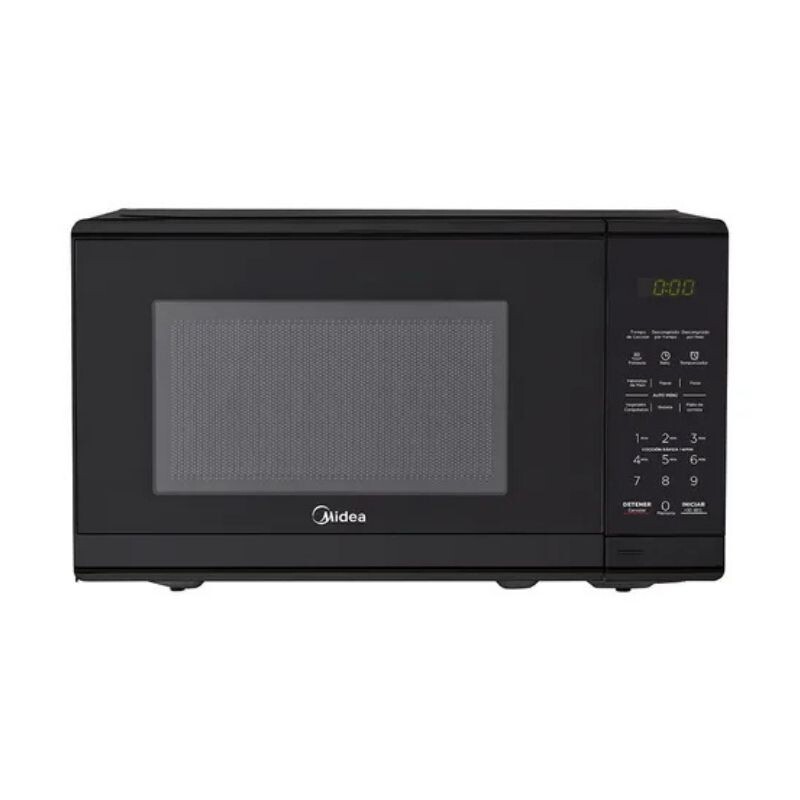MICROONDAS MIDEA 20 LTS. DIGITAL NEGRO Microondas Midea 20 Lts. Digital Negro