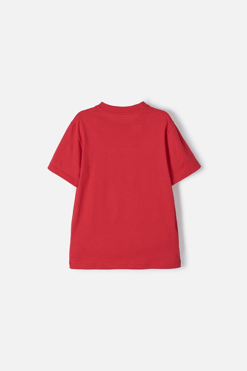 Camiseta niño ROJO