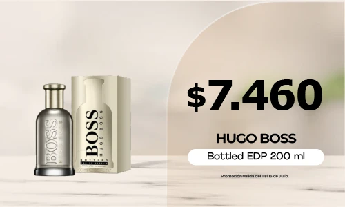 Hugo Boss Bottled EDP 200ml al precio de 100ml