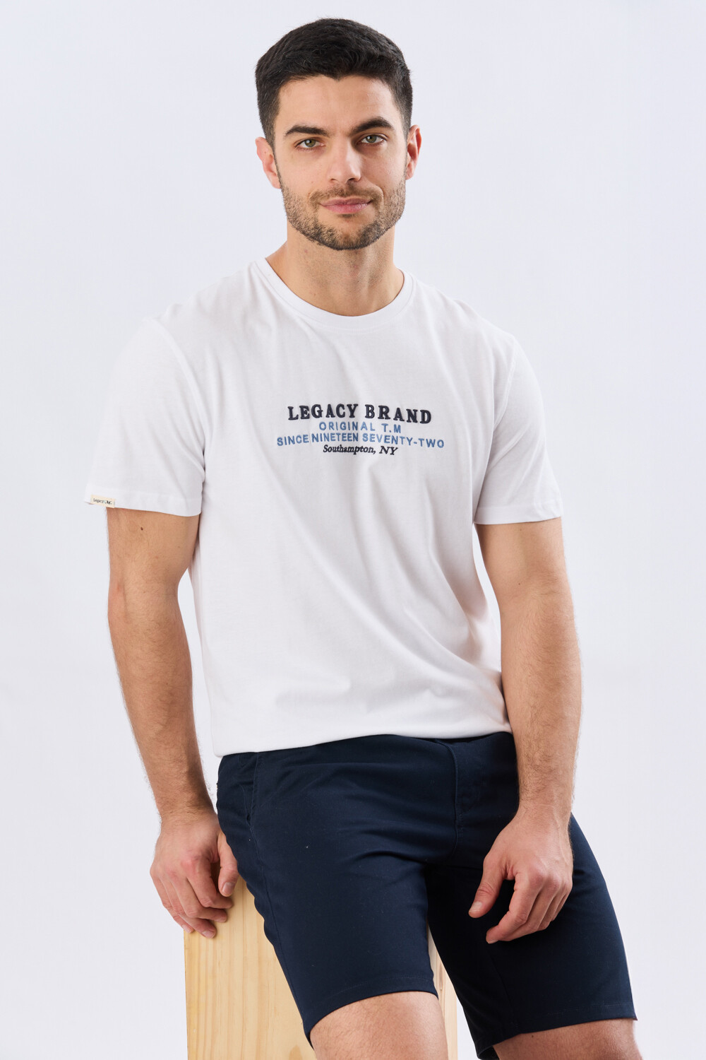 REMERA ESTAMPADA DE ALGODÓN Blanco