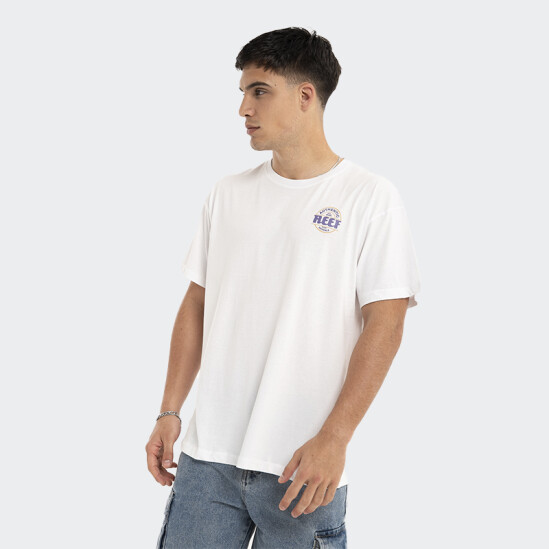 Remera Reef Oversize Blanco