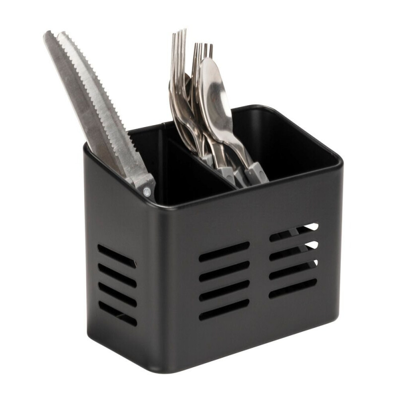 Cesta para cubiertos Baco negra BO Wenko Cesta para cubiertos Baco negra BO Wenko
