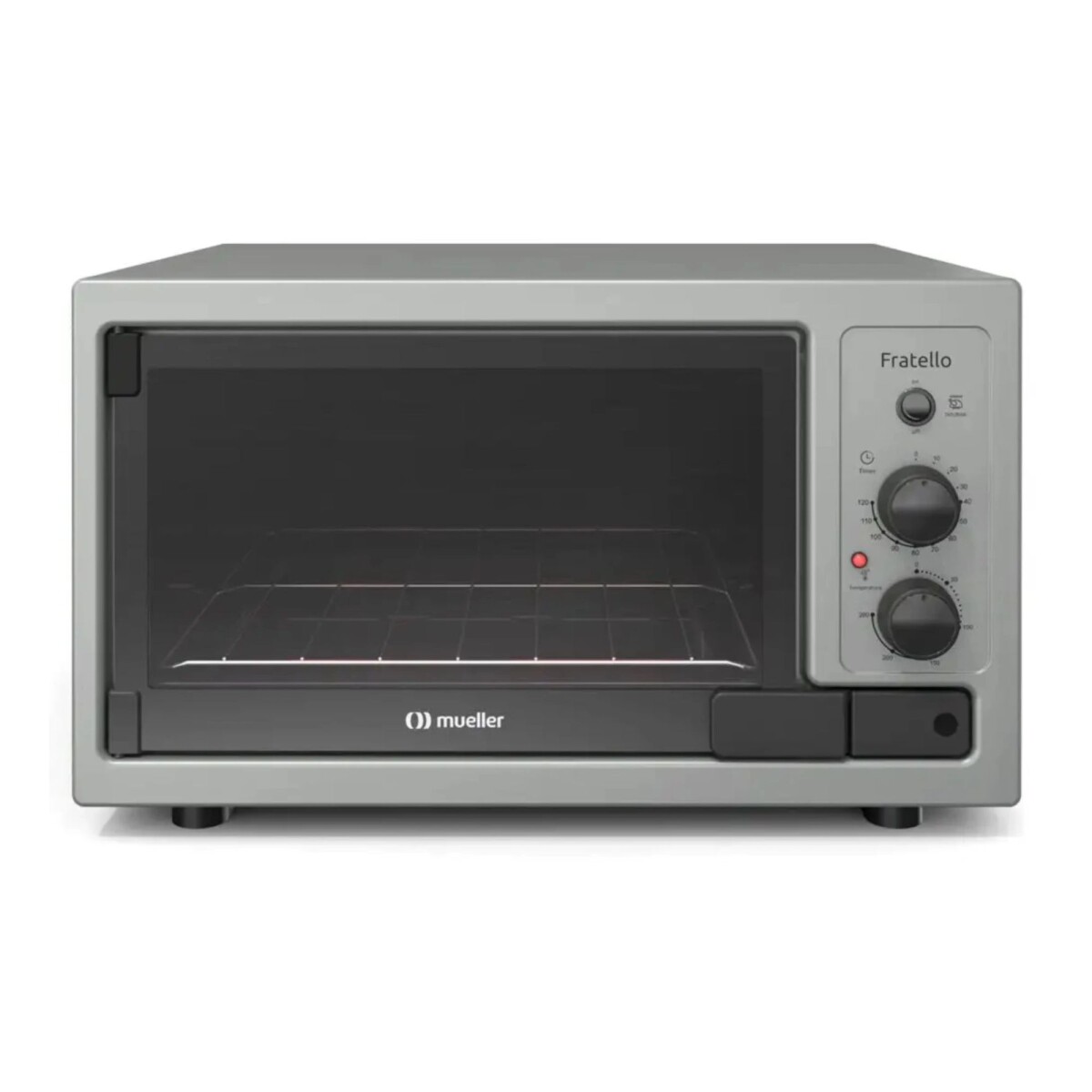 Horno Mueller 44 litros Fratello Titanio 