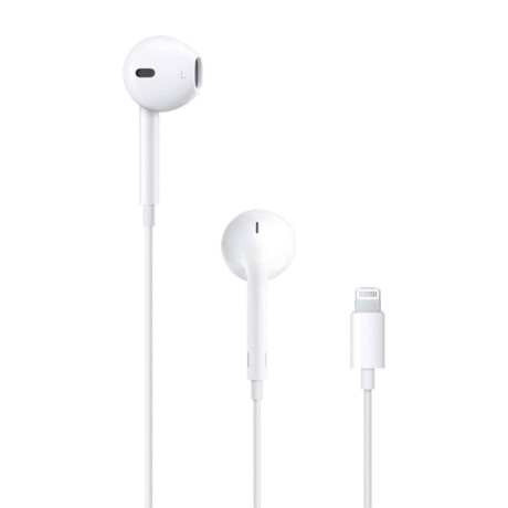 APPLE EarPods Lightning Connector Cableados MMTN2ZMA - White APPLE EarPods Lightning Connector Cableados MMTN2ZMA - White