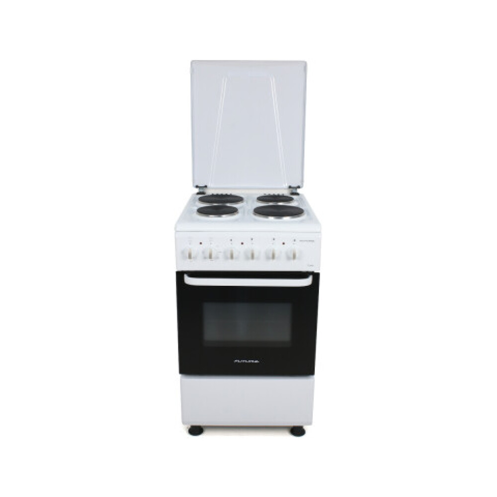 Cocina Eléctrica Futura Plus Cadiz Fut-50-e4 Blanco