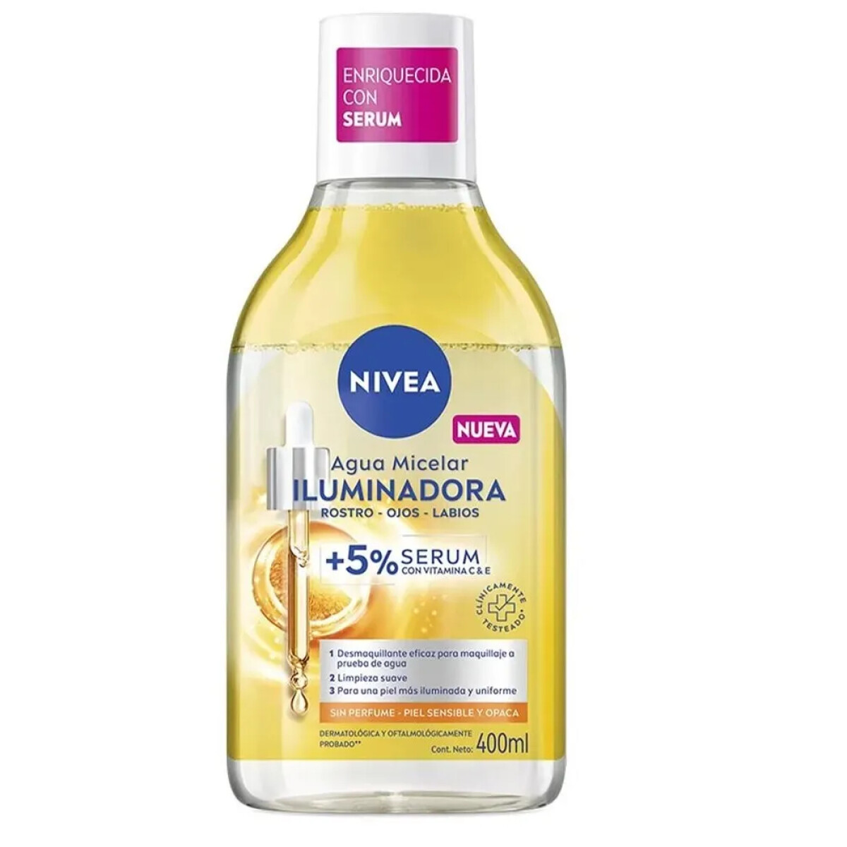 Agua Micelar Iluminadora Nivea Face Care 400ml 