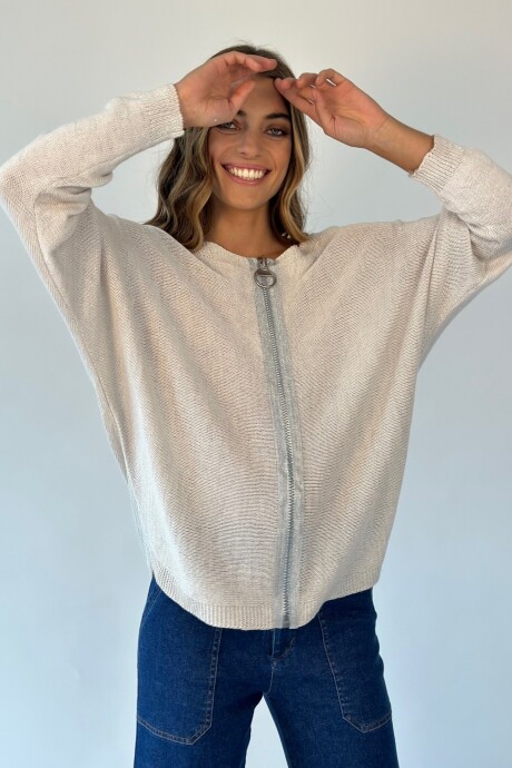 CAMPERA BAIKAL CON LUREX CRUDO