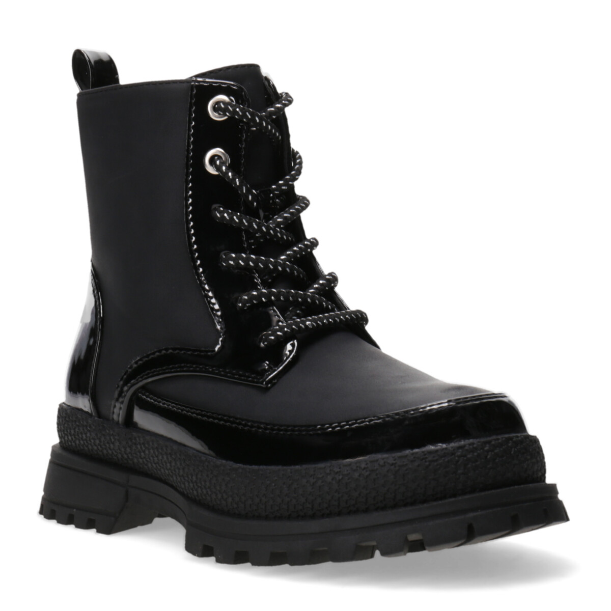 Bota SUNFLOWER acordonada con cierre MINI MissCarol - Black 