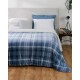Acolchado Velour Lepper 2 plazas en microfibra CAMPOS