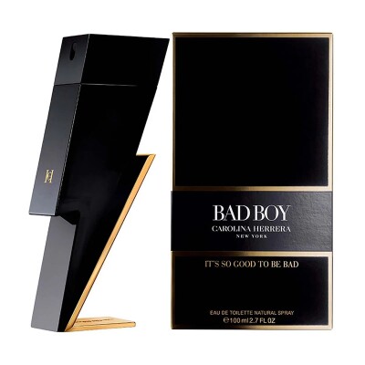 Perfume Carolina Herrera Bad Boy Edt 100 Ml. Perfume Carolina Herrera Bad Boy Edt 100 Ml.
