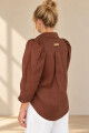 Camisa palma Chocolate