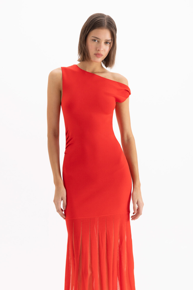 VESTIDO FIRE Rojo
