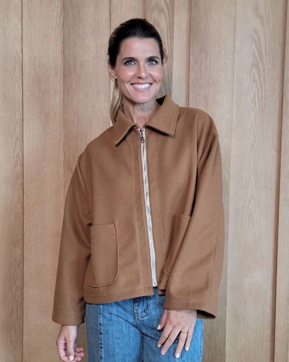Chaqueta Manhattan - Paño camel 