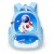 Mochila Escolar Infantil Celeste De Astronauta 3D Niño Color Celeste