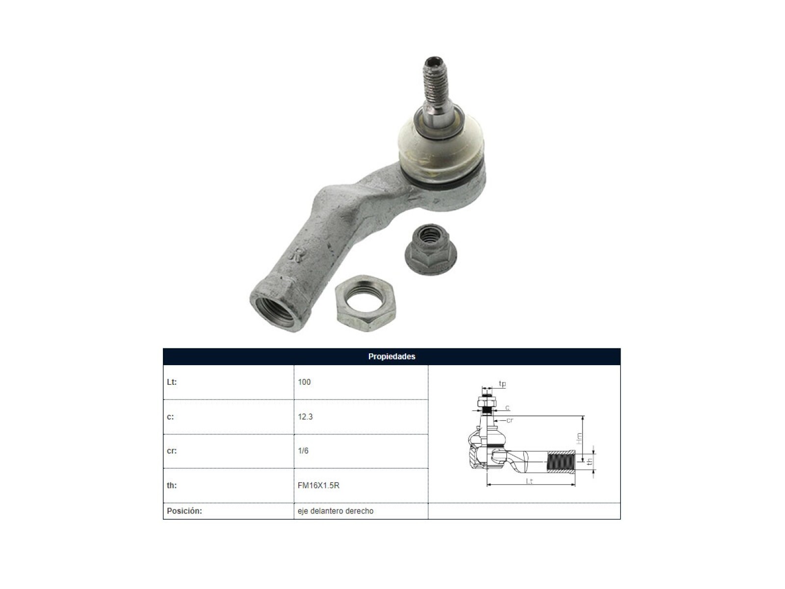 Puntero Ford Focus 05-12 Der 