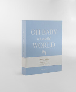 ALBUM DE FOTOS BABY ITS A WILD WORLD CELESTE - UNICO