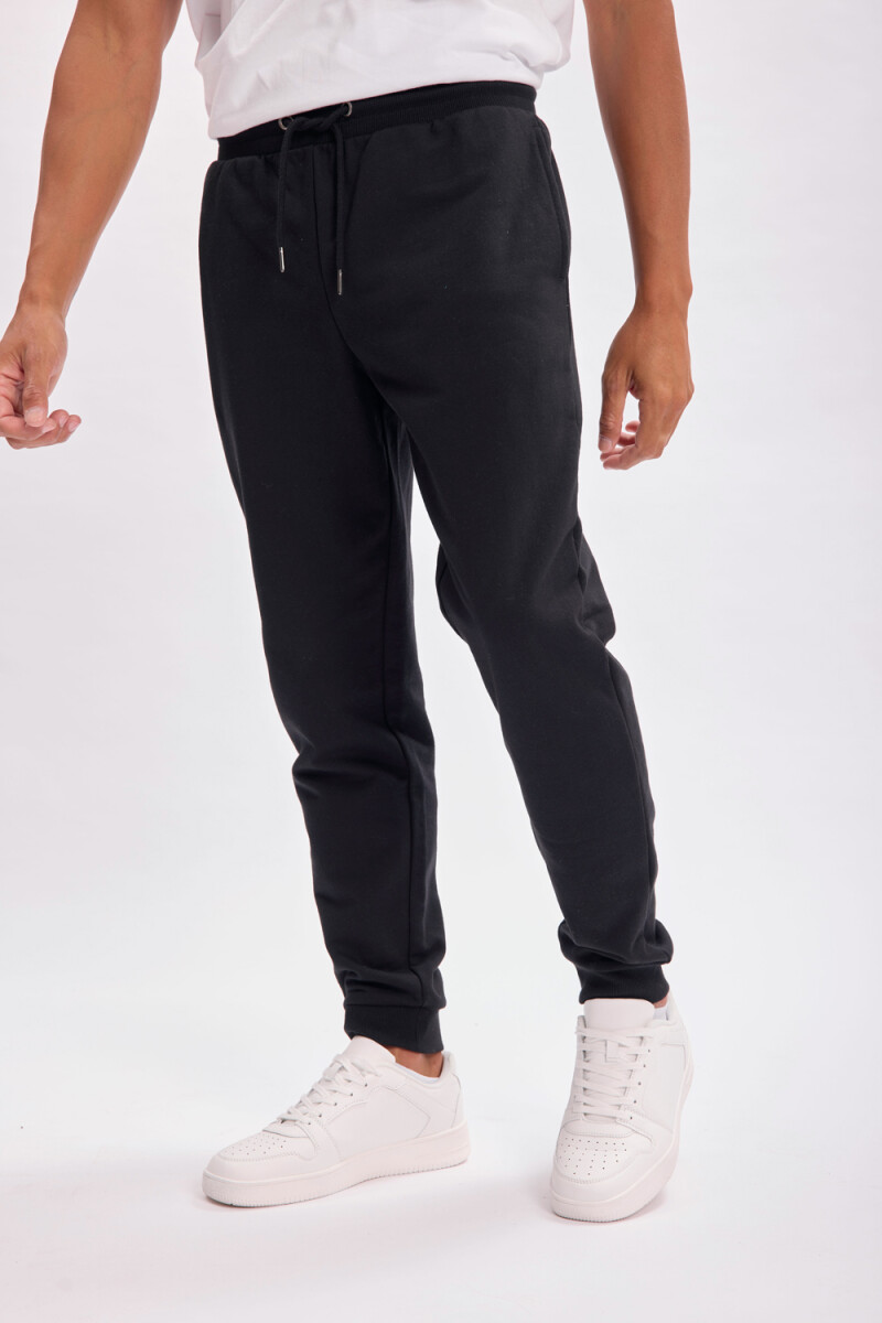 Pantalón deportivo jogger Negro