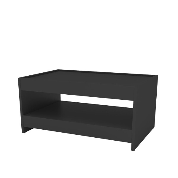 Mesa De Centro Auxiliar Xis Mdp Unsi MESA DE CENTRO AXIS NEGRO