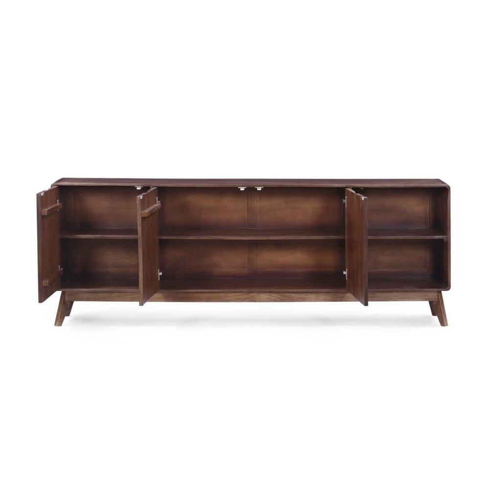 APARADOR 4P MADERA-DE-MANGO MARRON OLMO