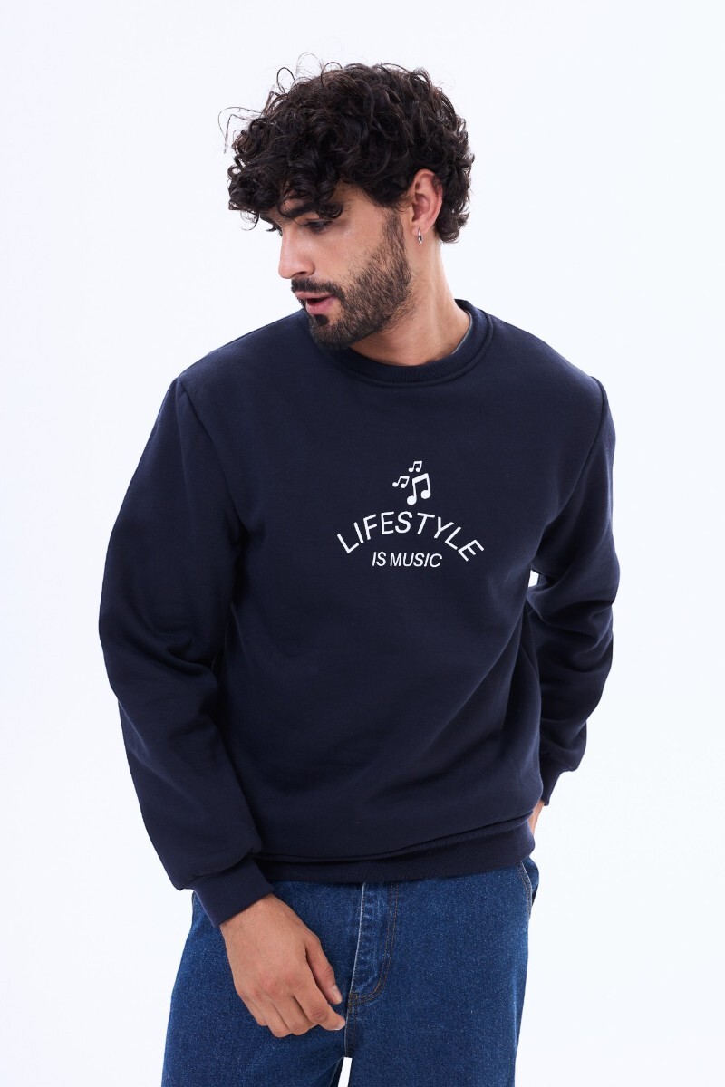 Buzo Felpa Potosi - Azul 