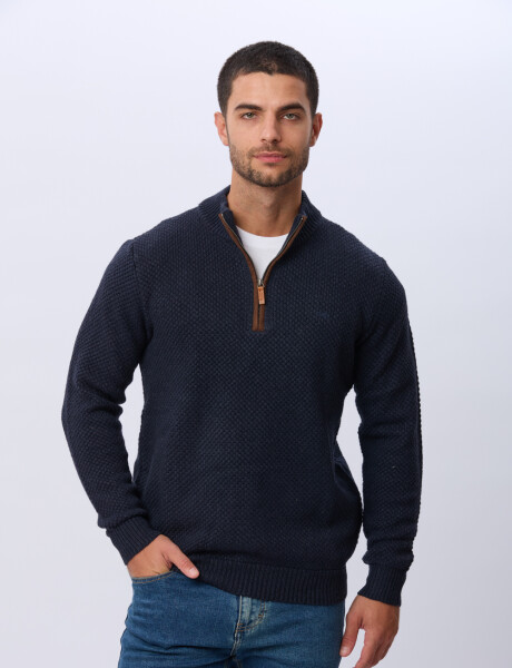 BUZO TEJIDO DE ABRIGO Azul