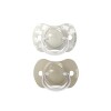 Set x2 chupete fisiologico Suavinex 6 a 18M bear beige