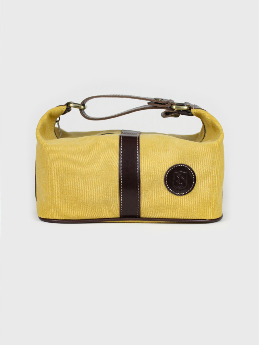 Neceser Aurora Lona - Amarillo 