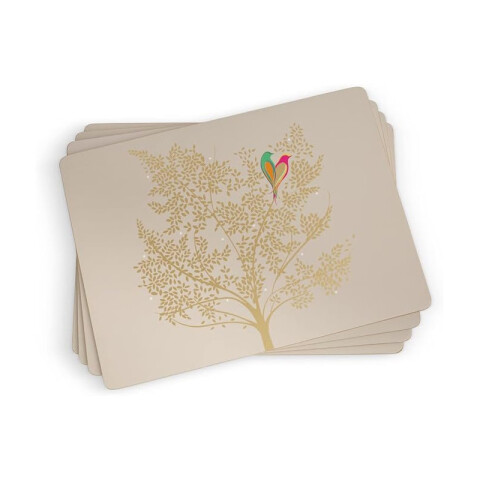 PORTMEIRION S MILLER CHELSEA INDIVIDUALES GRIS CLARO ARBOL 40 X 30 CM PORTMEIRION S MILLER CHELSEA INDIVIDUALES GRIS CLARO ARBOL 40 X 30 CM
